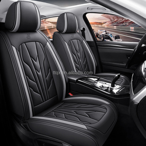 Fundas de Asiento de Coche de Cuero Nappa Impermeables para Toyota Hilux Fortuner Prado, para Todas las Estaciones, Resistentes a los Arañazos, Juego Completo, Decoración Interior para Auto - Product Image 1