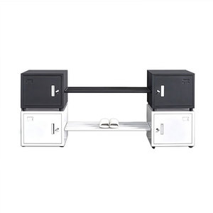 Industrieel Modern Design Stalen Volledig Stapelbed Opbergladen Trap Zwaar Metaal Voor Twee Volwassenen Voor Slaapzalen In Slaapzalen - Product Image 3