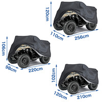 Housse de protection durable pour VTT All-Water Nouvelle housse de protection universelle contre les intempéries pour quad