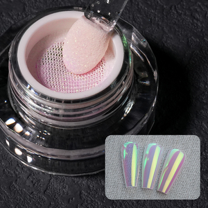 Polvo de Efecto Espejo Cromado para Decoración de Uñas, 6 Colores, YOKKEFELLOW Modelo GT115, Polvo de Efecto Mágico para Salón de Uñas y Manualidades - Product Image 2