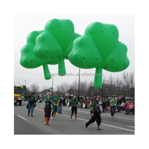 2022 Hot sale artificial inflatable shamrock, giant inflatable trefoil for decoration