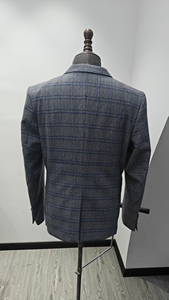 Оптовая продажа мужской одежды: приталенный повседневный мужской костюм, формальный свадебный костюм с цветочным принтом на лацканах, формальная одежда, мужские пиджаки. - Product Image 2