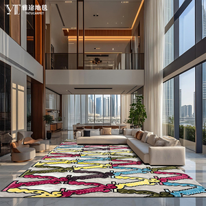 <span class=keywords><strong>Tappeto</strong></span> Stile Minimalista Fatto a Mano su Misura, Morbido <span class=keywords><strong>Tappeto</strong></span> Grande per Soggiorno, <span class=keywords><strong>Tappeto</strong></span> in Bambù Facile da Pulire, Impermeabile e Antiscivolo - Product Image 5