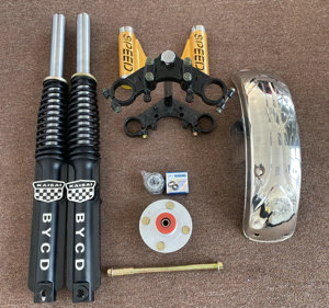 Pièces détachées <span class=keywords><strong>pour</strong></span> <span class=keywords><strong>tricycle</strong></span> électrique à 3 roues à bas prix, ensemble d'amortisseurs avant avec pièces, accessoires <span class=keywords><strong>pour</strong></span> rickshaw électrique de transport <span class=keywords><strong>pour</strong></span> adultes - Product Image 2