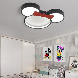 Lámpara de Techo LED Moderna para Sala de Estar, Diseño Creativo que Protege la Vista, Madera y Acrílico para Estudio, Jardín de Infancia, Dormitorio Infantil - Product Image 3