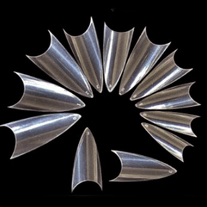 BIN Acryl Falscher Nagel <span class=keywords><strong>500</strong></span> Stück Klare Stiletto Nagels pitzen - Product Image 5