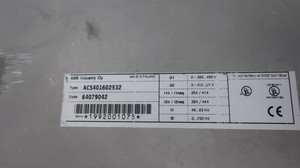 ACS401602532 ไดรฟ์ VFD 380-480v-ac 0-250hz PLC - Product Image 2