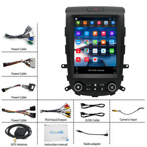 Radio de Coche Android con Pantalla Táctil Vertical de 9.7 Pulgadas y GPS para Hyundai Santa Fe 2006-2012, Reproductor Estéreo de <span class=keywords><strong>Video</strong></span> y DVD con CarPlay, Estilo Tesla - Product Image 3