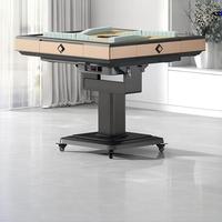 Table de mahjong automatique moderne de luxe avec construction en acier inoxydable et ABS pour 4 joueurs, design intelligent silencieux alimenté par USB