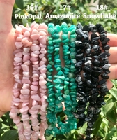 Pierre naturelle irrégulière brute 7 chakra guérison pierre naturelle pierre gemme perlée cristal puce bracelet