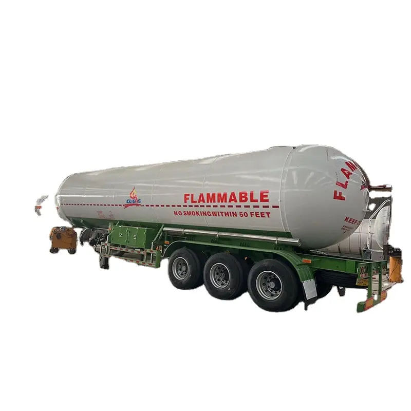 Hot Products Steel tank trailer 60m3 100m3 horizontal pressure vessel LPG tank trailer With factory Outlet