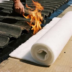 Tapis plat non tissé en <span class=keywords><strong>fibre</strong></span> <span class=keywords><strong>de</strong></span> <span class=keywords><strong>verre</strong></span>/tissu pour les bardeaux <span class=keywords><strong>de</strong></span> toiture comme substrat pour le revêtement d'asphalte - Product Image 6