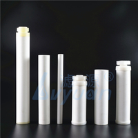 Tube microporeux en PTFE fritté en poudre 0,3/0,45/5 microns pour filtration haute pression de gaz et de liquides en cuve sous pression