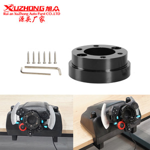 Xuzhong 70mm Racing Steering <b>Wheel</b> Adapter For Logitech G29 G920 G923 Aluminum Black Silver With Handbrake - Product Image 1