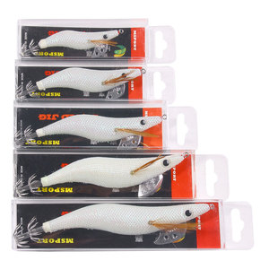 <span class=keywords><strong>Esca</strong></span> rigida luminosa bianca all'ingrosso gamberetti nuovo prodotto per la pesca in mare <span class=keywords><strong>esca</strong></span> di calamari pesce gatto in legno in scatola gamberetti esche finte - Product Image 3