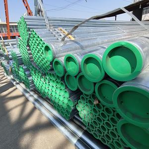 Vendita a caldo a basso prezzo Q235 Q345 SS400 zincato 20g 40g diametro 200mm tubo tondo in acciaio zincato per irrigazione terreni agricoli - Product Image 6