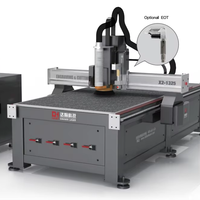 Routeur CNC haute vitesse et haute précision DH-X2-1325, 40000 tr/min, broche à refroidissement par eau, ATC, machine de gravure et de découpe CNC pour la publicité
