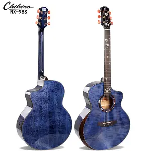 Suporte de guitarra acústica e mini guitarra, suporte de madeira de 41 polegadas, CH-NX-98S