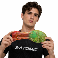 Chaussures de football en TPU transparent, légères, durables, avec semelle extérieure en TPU, processus d'électrodéposition brillant, plaque antidérapante, crampons.