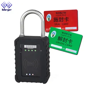 Fleet Management RFID Lock Unlock Door Gps Tracker 4g Gps Lock Container Seal