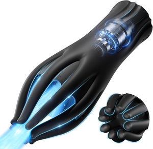 Vibrateur Masturbateur Masculin avec 10 Modes de Vibration et Rotation à 360° °   Machine de stimulation sexuelle enveloppante pour gland et tétons, jouet sexuel pour adultes - Product Image 1