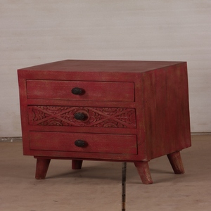 Contemporary Wooden Bedside <b>Table</b> with <b>Drawer</b> and Shelf Bedroom Storage Solution <b>Side</b> Cabinet Furniture Factory Direct Supply - Product Image 2