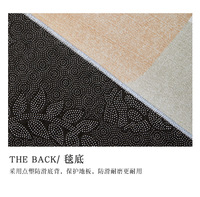 Bestseller Modern Floral Polyester Fuß matte Teppich Teppich Luxus Maschinen gefertigte kleine Haustür für Wohnzimmer