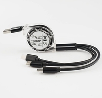 LC636 Cable DE DATOS USB con logotipo personalizable Marca impresa Teléfono móvil Sincronización de carga Datos Promoción Regalo Cable de datos personalizado 3 en 1