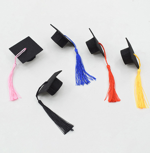 Mini sombrero <span class=keywords><strong>de</strong></span> graduación para fiesta <span class=keywords><strong>de</strong></span> graduación, decoración <span class=keywords><strong>de</strong></span> botella <span class=keywords><strong>de</strong></span> vino, <span class=keywords><strong>2022</strong></span> - Product Image 1