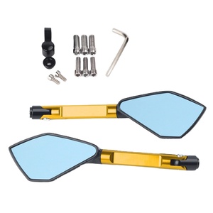 Espejo Retrovisor Universal de Aleación de Aluminio para Motocicleta, Espejo con Rotación de 360 Grados - Product Image 1