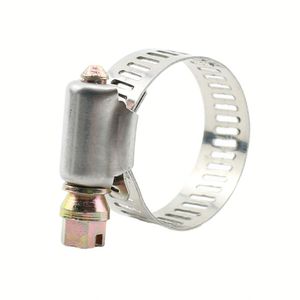 Collier de serrage hydraulique pour tuyau en acier inoxydable de type allemand, haute pression, rainuré, 304 316 316L, 1/4 - Product Image 1