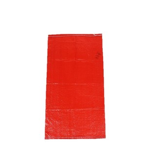 Sac tissé en PP rouge, capacité de charge 2-100 kg, pour emballage chimique, stockage, transport, logistique, déménagement, design peau de serpent épaissi - Product Image 1