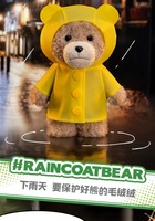 Gong Ted2 Mystery Box : Pendentif en peluche articulé Ours Teddy Ted2, Boîte Mystère, Cadeau