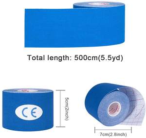 Cinta Kinesiológica Flexible, Transpirable y Sin Látex <span class=keywords><strong>de</strong></span> Algodón <span class=keywords><strong>para</strong></span> Exportación Global, 5m, <span class=keywords><strong>para</strong></span> Alivio del <span class=keywords><strong>Dolor</strong></span> <span class=keywords><strong>de</strong></span> <span class=keywords><strong>Tobillo</strong></span>, Muñeca y Rodilla, Rendimiento Mejorado - Product Image 6