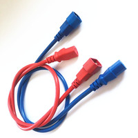Câble d'alimentation CA à 3 broches avec verrouillage C13-C14 pour appareils électroménagers, 10A, 100% cuivre pur, homologué VDE//CCC/SAA
