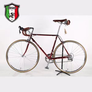 Vélo de route Deseo 700c, cadre en acier chromoly, style classique, selle légère et confortable - Product Image 1
