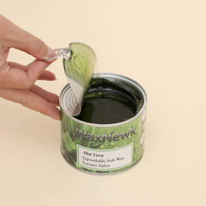 WaxNewK 400g Cera Depilatoria con Aroma a <span class=keywords><strong>Aloe</strong></span> <span class=keywords><strong>Vera</strong></span>, Depilación con Cera Caliente <span class=keywords><strong>en</strong></span> Lata, Cera Suave Indolora <span class=keywords><strong>en</strong></span> Lata - Product Image 6