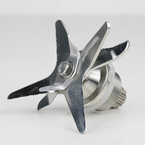 Ensemble de lames de mixeur Onos en acier inoxydable 2x5x10cm pour la fabrication de lait de soja, usage commercial - Product Image 1