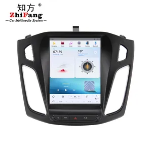 Système multimédia de navigation Gps, lecteur Dvd, Audio stéréo, pour Ford Focus 2012 — 2017, Android