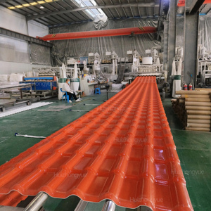 Factory Wholesale Lightweight Composite Corrugated <strong>Plastic</strong> Synthetic <strong>Roofing</strong> Tiles ASA Resin Tiles Roof Panel for Greenhouses - Product Image 2