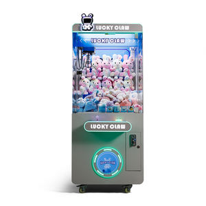 110V USA Fang puppen maschine benutzer definierte Plüsch tier Krallen maschine Münze/Rechnung betrieben Kran Puppe Spielzeug fänger Business Puppen kran Lieferant - Product Image 2