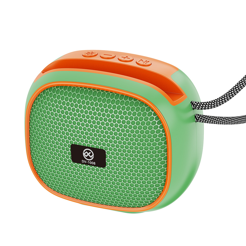 Petit haut-parleur de commerce extérieur-dv-1008-vert