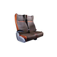 Siège de bus Iveco avec accoudoir réglable pour le transport urbain et les autobus scolaires