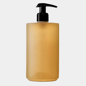 Flacon en plastique pour shampooing et sérum pour la peau, lotion, couleur personnalisée, emballage givré, flacons à pompe vides, 300 ml/500 ml, HDPE, OEM/ODM - Product Image 3