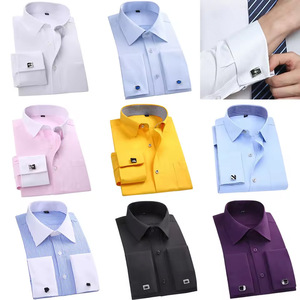 Chemise décontractée pour <span class=keywords><strong>homme</strong></span> à col rabattu et manches longues, en coton, anti-humidité, pour <span class=keywords><strong>mariage</strong></span> et affaires, avec logo personnalisé FS, idéale pour le printemps et les exportations. - Product Image 3