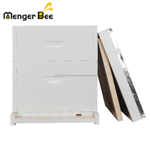 Herramientas de apicultura Enjambre de madera Honey Bee Hive Box Colmena de colores - Product Image 3