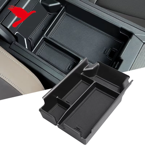 Accesorios Interiores para BMW <span class=keywords><strong>X3</strong></span> G45 2025, Caja de Almacenamiento para Consola Central y Reposabrazos, Color Negro, 1 Pieza - Product Image 4