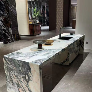 Design moderno Rosa Calacatta Aurora Rosa piano in marmo lucidato con capacità di progettazione grafica naturale - Product Image 2