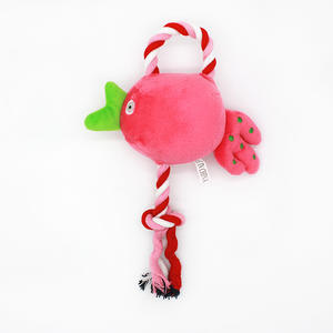 2024 מוצרים ידידותיים לסביבה לחיות מחמד ממולאים קטיפה עמיד ללעוס צעצועי חבל כותנה לכלב לכלב קטן וגדול - Product Image 1