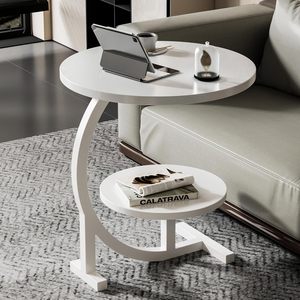 Modern Small Solid Wood Extendable Coffee <b>Table</b> <b>Sofa</b> <b>Side</b> <b>Table</b> Set Living Room Furniture Farmhouse Design Entryway Balcony - Product Image 2